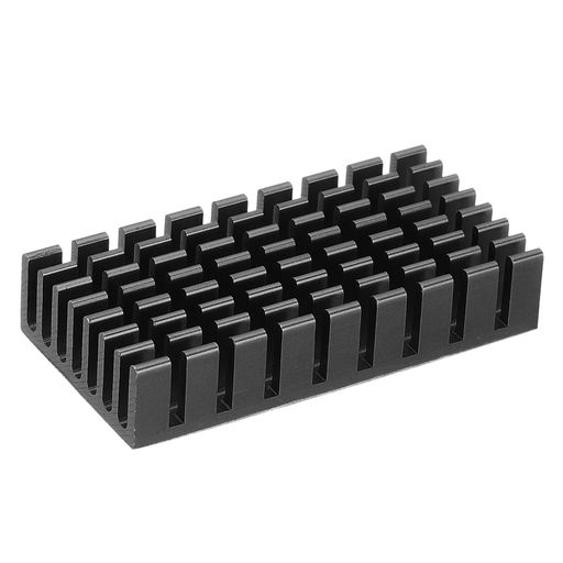 [仕様]製品名:アルミニウム製ヒートシンク。サイズ(長さx幅x高さ):50x25x10mm。内容:アルミニウム製ヒートシンクx1個。カラー:黒。 [素材]アルミニウム製ヒートシンクは温度が高いはつねつする機器から吸熱して空気の中に伝導します。機器は高い温度の中でもスムーズに高効率的に運行いただけます。 [お勧め]ヒートシンクをご使用いただくと機器の運行効率を高めます。機器を長くご利用いただきます。 [利点]簡単に取り付けます。ステッカーで貼り付けてご使用いただきます。 [様々な用途]冷却用チップ、ノートPC、デスクトップコンピュータ、個人用コンピュータ、GPU、CPU、ICチップセット、、その他の放熱機能がない小型電子デバイスに適しています。