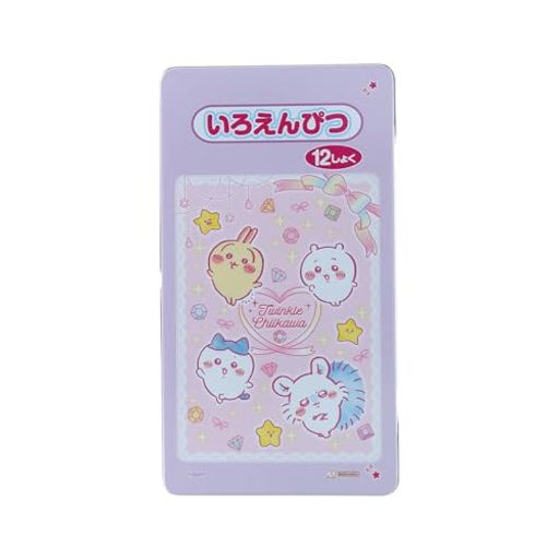 乐天商城 - サンスター文具(Sun-StarStationery)ちいかわグッズ色鉛筆12色セットS5022347
