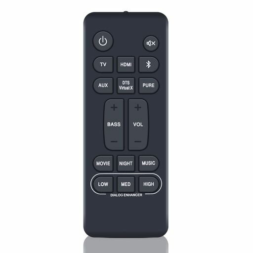 Rakuten - ホームシアターサウンドバーリモコンRC-1236forDenonDHT-S216HDHTS216HDHT-S517DTH-S316DHT-S216DHTS216対応