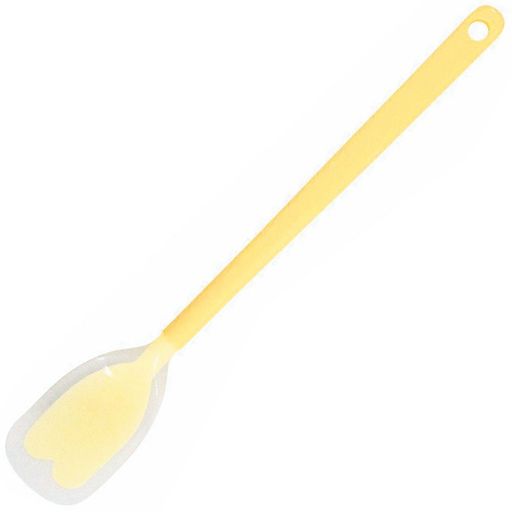 岡部洋食器製作所シリコンクリーナースプーンLイエローSC-03幅37x長さ232mm