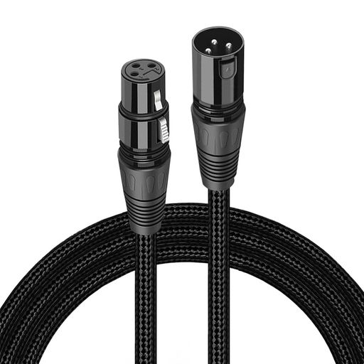 ✅【XLRオス-メスマイクケーブル】:両端XLR(3ピン)コネクタを採用したケーブルです。XLRマイクをオーディオインターフェースやオーディオミキシングコンソールに接続します。ライブ会場やレコーディングスタジオでオーディオインターフェース機器をミキシングコンソールやDIボックスに接続したり、ボーカル録音のためにパソコンに接続したりするのに最適です。2Mと3Mの長さをご用意しており、ニーズに合わせて適切な長さをお選びください。 ✅【高純度無酸素銅線を採用し、高忠実度の音質とオーディオ性能を実現】:音声信号を伝送する導体には、優れた導電性を持つ高純度無酸素銅を採用。マイク本来の音を忠実に伝送し、高忠実度の音質とオーディオ性能を実現します。 ✅【ナイロン編みで断線しにくい】:本製品のワイヤーは、外層に高品質のナイロン編みを採用し、内層には銅芯を高品質のアルミ箔で包んでいます。10万回以上の曲げ試験に合格しており、長期間使用しても断線しません。 ✅【幅広い互換性】:このオス-メスのマイクケーブルは、ミキシングコンソール、カメラ、マイク、アンプなど、XLRコネクタを備えたあらゆる機器と互換性があります。