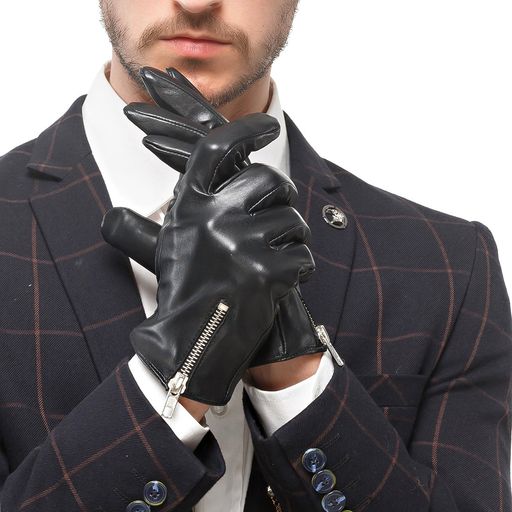 サイズ:S M L XL もし、XL、XXLなど特別な需要がある場合、連絡してください。 絶妙な仕立て、プロの職人によって作られました。 イタリアの羊革でしなやかな着用感があります。柔らかく、高品質なレザーを使用して、手に快適感をもたらします。 寒い日にも手袋をつけたままでスマホを操作できます。 実物と画像の色に若干の違いが出る場合がありますから、ご理解の上お買い求めください。 あなたが得られるもの:美しい手袋、やさしい顧客サービス、ボックスのギフト包装、一年間保証付き。