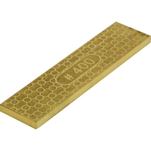 SK11(エスケー11) 両面ダイヤモンドプレート GOLD #400 #1000 25x100x5mm 電着ダイ...