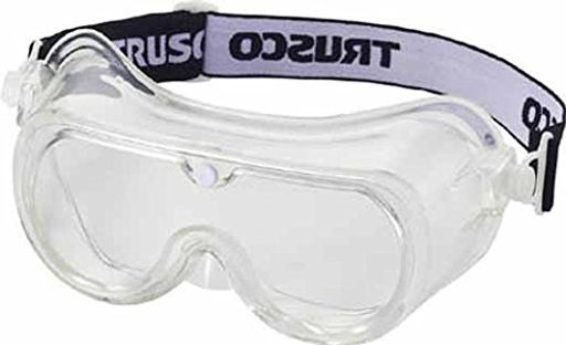 TRUSCO(トラスコ)飛来粉塵用超硬防曇セーフティゴーグルポリカーネートレンズTVF-SG
