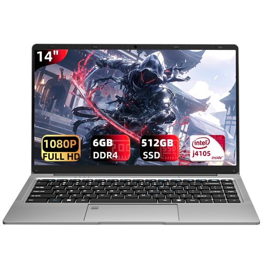 Office搭載ノートパソコン&Win11Pro14インチIPS1920*1080Webカメラ高速静音CPUCeleronJ4105【N4000とAMD3020eより速い】最大2.8Ghz/メモリ:高速DDR46GB/512GB