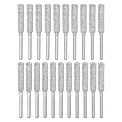 カラー:シルバー;グラインディングヘッド直径:4.8mm/0.19;グラインディングヘッド長さ:20mm/0.79;シャンク直径:3mm/0.12;全長:45mm/1.77;パッキングリスト:21x研ぎ石 利点:これらのチェーンソー研ぎ石はダイヤモンドでたんぞうされており、表面にしっかりと密着し、簡単にはがれません。粒子は満ちて均等に分布しており、チェーンソーの安定した効率的な研削を保証し、硬くてすり減りにくいです。ホイールグラインダーの交換は簡単に取り付けられ、チェーンを外さずに研磨できます。研削ツールのアクセサリーは時間と労力を節約し、作業効率を効果的に向上させる 使用方法:ハンドルを握り、研磨する表面に研削ヘッドを置き、前後にこすります 用途:この砥石ファイルは、金属、ステンレス鋼、鋼、銅、木材、プラスチックなどのさまざまな材料の表面研磨、研磨などに適しています。これらの