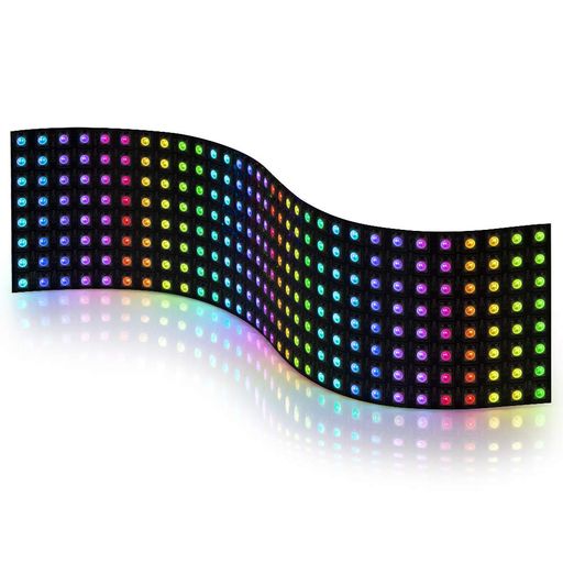 Other - BTF-LIGHTINGWS2812BECORGB合金ワイヤー8X32cm265ピクセルLEDマトリックスパネル5050SMDデジタルフレキシブル個別にアドレス指定可能フルカラーLEDパネルDC5V
