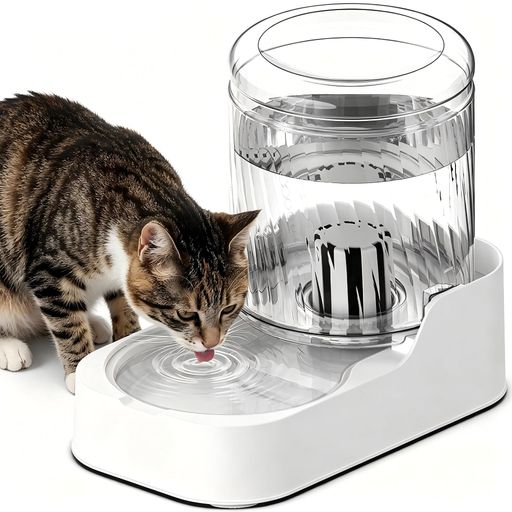 JUNSPOW 3L自動給水器 水量調整 猫犬兼用 静音循環