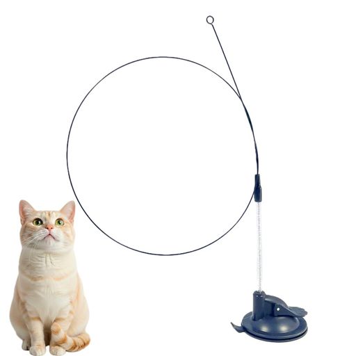 Other - INEKOAGUA猫おもちゃ【強力吸盤式・高弾性】ねこじゃらし竿のみスタンド一人遊び室内運動不足解消ストレス解消猫のおもちゃ