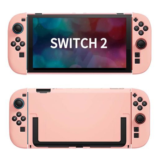 【Switch2専用設計】Switch 2 に対応します、ニンテンドースイッチ 2 用 本体のために特別にデザインされたSwitch 2 用保護ケース、精密なカットアウトにより、セパレートデザインで、ケース付きでハンドルも取り外せる!Switch2 用カバー、背面にはキックスタンドが内蔵されているので、必要なときに開くことができます。他の機種に対応出来ません。ご購入前に機種をご確認ください。 【優れた保護性能】Switch 2用 カバーはPC素材を採用、衝撃吸収性と耐傷性に優れたPC素材を使用し、優れた保護力を発揮します。ケースの背面は、保護機能を備えながらブラケットで開いて自由に調整できます、コンソールをより安定して、落下の可能性を減らすのに役立ちます。スイッチ2 カバー、指紋が付きにくい、耐磨性と耐汗性が抜群で、もっと素晴らしいゲーム体験を提供します。 【心地よい手触り&amp;精密切削】For ニンテンドースイッチ 2用 カバー、手触りがよく、握り心地もよく、手に優しくなじみ、長時間のプレイでも疲れを感じない!精密なカットアウトで、装着後本体と完璧フィットて、ゲームのボタンに邪魔しません。