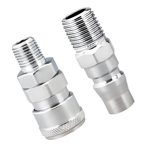 Rakuten - SingertopPT1/4内ネジ用ソケットエアーカプラーPT1/4内ネジ用プラグプラグRc1/4R1/4SMとPMRc1/4防錆性能アップ2個PT1/4