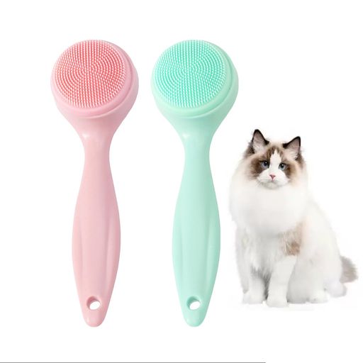 Care Supplies - 猫ブラシ猫用ブラシ2個セット猫舌とろ~ん猫猫の舌グルーミングブラシ猫舌ブラシピンクお手入れ用品猫用品ペット用品