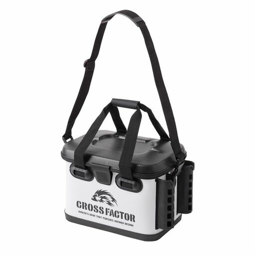 【CROSSFACTOR/クロスファクター】AEK910-36 タックルバッグロッドスタンド付 36cm...