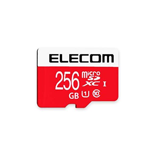エレコム microSDXCカード 256GB UHS-I/U1/Class10 NINTENDO SWITCH動作検証済み G...