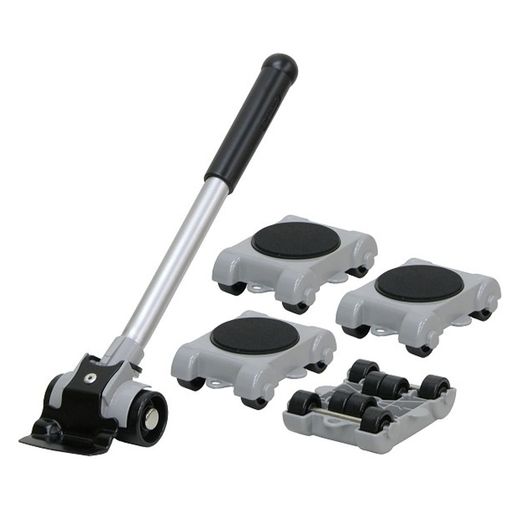 用途:家具の移動と持上げがひとりでできる リフターサイズ:(W)320x(H)44x(D)67mm 台車サイズ:(W)100x(H)30x(D)80mm 材質:ABS樹脂・スチール・PVC・ウレタン LP-200の新モデル