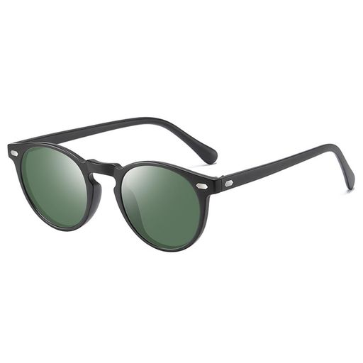 Sunglasses - [iFala]サングラスメンズレディース[偏光x調光xボストン型]UV400紫外線カット運転用釣りドライブゴルフスポーツアウトドア変色丸サングラス野球ランニングおしゃれ軽量レザー収納ポーチ…