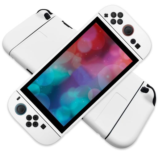 Other - NintendoSwitch2ケースTPU(2025年モデル)専用スイッチ2シリコン保護ケース分体式設計耐衝撃NS2保護カバー薄軽量着脱簡単(ホワイト)
