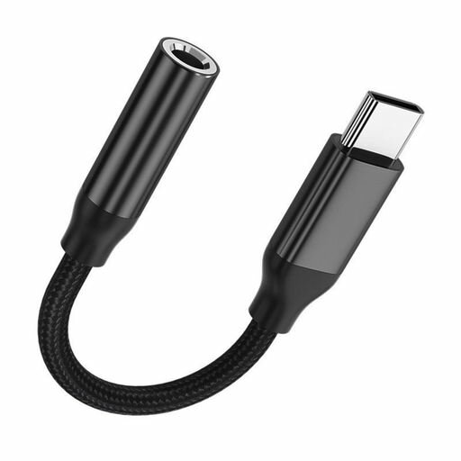 タイプc イヤホンジャック USB Type-C to 3.5 mm 3極 4極 イヤホン変換アダプター ...