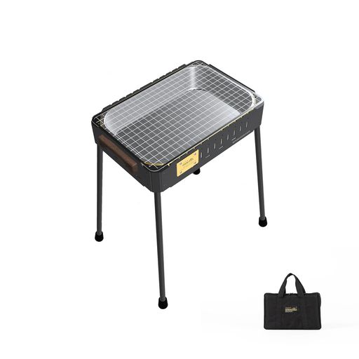 Springhill バーベキュー コンロ バーベキューグリル bbqコンロ 軽量 組み立て式 焚き火台 IGT対応 3-4人用 アウトドア キャンプ コンパクト 収納袋付き 持ち運び便利