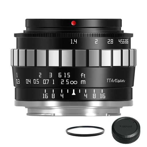 TTArtisan 23mm F1.4 APS-C マニュアル 大口径 レンズ 富士フイルム X XFマウント...