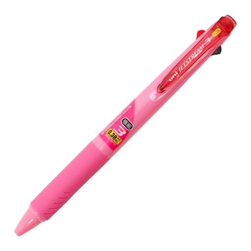 型番:SXE340038.68 ノック式/油性ボールペン ボール径:0.38mm インク色:黒、赤、青 重量:11.5g サイズ:軸径 直径12.2x厚さ15.9x全長143.7mm 重量:11.5g