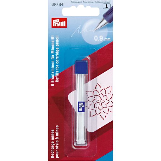 Other - プリム(Prym)シャープチャコ用替芯直径0.9mmx全長60mm6本白610840