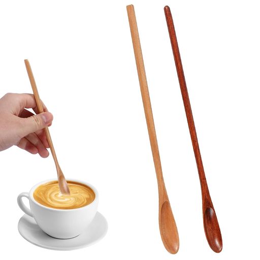 【コーヒースプーン】コーヒースプーンは長いハンドルを使用して、どんなに水が冷たくても熱くても、かき混ぜたり調理中に凍結したり手をやけどしたりしないように設計されています。清潔にしやすく、繰り返し使用でき、手にくっつかず、よりよく混ぜたり、味わったり、調理したりすることができます。 【高品質材質】私たちの木製スプーンは研磨処理され、表面は滑らかで、割れがなく、粗さや鋭いエッジがなく、超長いハンドルは丈夫で丈夫で、握りやすく、使用しやすい。木製のスプーンはフライパンの表面に傷がつかないようにして、長期的にサービスを提供します。 【清潔にしやすい】コーヒースプーンは、温水とソフトスポンジを使用して洗浄することで、品質を維持し、長期的に使用することができます。使用後にスプーンが汚れている場合は、洗浄前に5分間水に浸して洗浄すればよい。使用しない場合は乾燥した場所に保管してください。 【多用途】コーヒースプーン、ティースプーン、蜂蜜スプーン、デザートスプーン、バースプーンなどに最適です。かき混ぜ、調理、サラダ、調味料などに適しています。コーヒー、お茶、カクテル、ハチミツ、アイスクリーム、その他の食べ物に適しています。