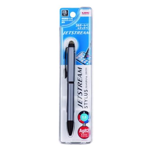 型番:SXE3T24005P26 回転繰り出し式/油性ボールペン ボール径:0.5mm インク色:黒、赤、青 重量:17.5g サイズ:軸径 直径11mmx厚さ15mmx全長136.3mm