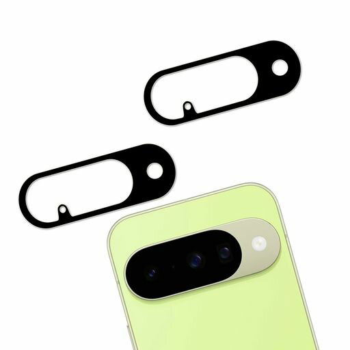 HUAKEGooglePixel10用カメラフィルムレンズ保護カバー強化ガラスカメラ保護全面保護保護フィルム【2枚セット】