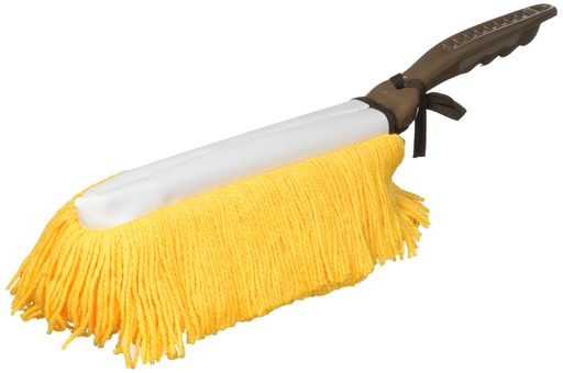 全長:約45cm 本体重量:約320g 柄:ポリプロピレンモップ糸:アクリル・レーヨン・ポリエステル重量:約80g 原産国:中国 軽く拭くだけでホコリをキャッチ。家具やテーブル周りに。