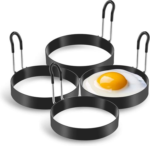 Other - エッグリングステンレススチール卵料理にパンケーキ型目玉焼きオムレツ用4個セット