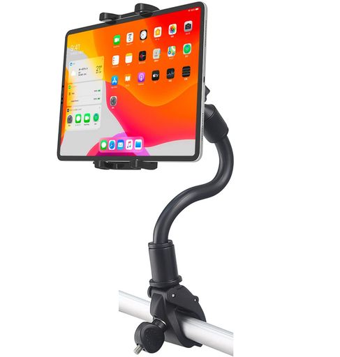 樂天商城 - woleyiフィットネスバイクタブレットホルダーアームタブレットスタンドスマートフォンホルダーハンドルバーポール取付サイクリングバイクフィットネスバイクエクササイズバイク自転車…