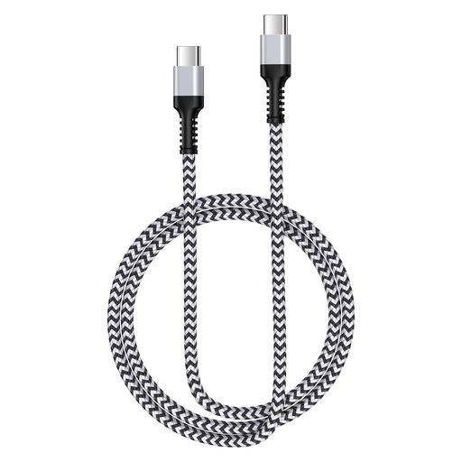 Bioonis usb-c usb-c ケーブル 純正0.9M PD30W/3A タイプC急速充電 ナイロン編み iPhone 16 Type C充電ケーブル 断線防止データ転送 Galaxy タイプc 急速充電