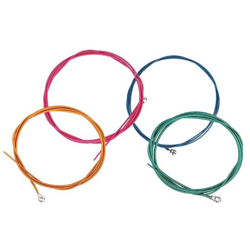 【高品質のスチールとニッケル合金製】このベース弦は、高品質のスチールとニッケル合金から製造されており、頑丈で耐久性に優れています。長期間使用しても劣化せず、安定したパフォーマンスを提供します。この素材の特性により、演奏中のストレスを軽減し、安心して音楽に没頭できることが魅力です。 【滑らかで防錆加工された設計】このベース弦は、滑らかな表面仕上げで加工されており、手を切る心配もありません。また、防錆加工が施されており、湿気や酸化から守ります。これにより、演奏中の快適さを保ちながら、いつでも最高の音楽体験を提供することができます。 【4弦エレキベースに対応】このベース弦は、4弦エレキベースに完全に対応しているため、簡単に取り付けることができます。また、エレキベース特有のサウンドを引き出しやすく、演奏者が想像する音を忠実に再現します。エレキベース初心者からプロまで、幅広い層に満足される商品です。 【軽量でポータブルなデザイン】このベース弦は非常に軽量で、持ち運びが容易なデザインです。収納も簡単で、必要なときにすぐに取り出して使用できます。