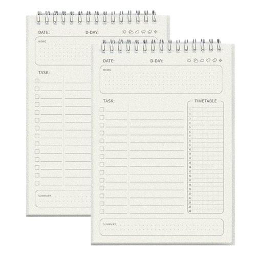 Other - BLOOPIC付箋小さいノートTodolist備忘録80枚/冊2冊セット上質紙メモ帳チェックリスト切り取りページ時間管理持ち運び便利オフィス用品(プランナー約14*20cm)
