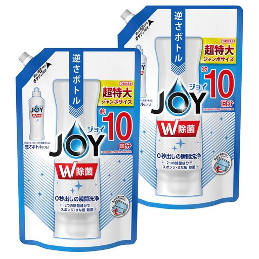 商品サイズ (幅x奥行x高さ) :197mmx188mmx309mm 原産国:日本 内容量:1330mLx2個 ブラント名:ジョイ メーカー名: P&amp;G