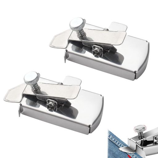 EsiFare磁気ミシン 押さえ シームガイド【2個セット】マグネット定規 マグネット式シームガイド 裁縫用品の付属品、多機能縫製ガイドツール、汎用ミシンアクセサリー、衣類縫製に適用