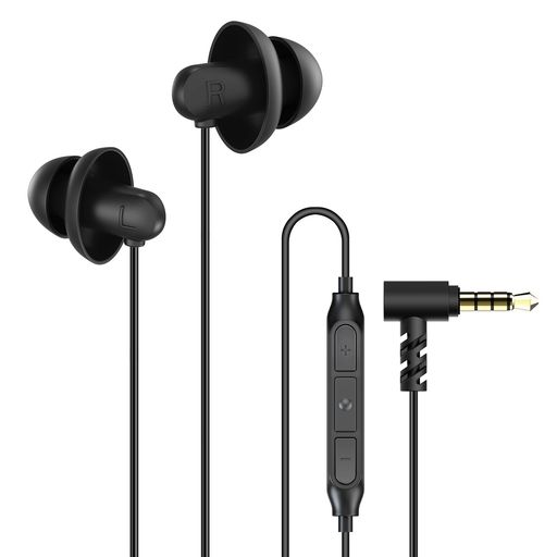 樂天商城 - Parasom 寝ホン 有線 寝ながらイヤホン 睡眠用 カナル型 超軽量・超小型 外部ノイズ遮断 柔らかい 快適フィット マイク付き Phone&Android対応 睡眠・通勤・勉強・旅行に対応 二重傘型 3.5mmジャ…