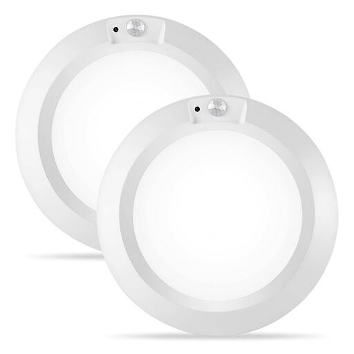 ANOTEK 人感センサーライト 室内 電池式 LED センサーライト 210LM 6000K センサー...