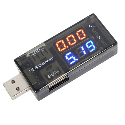 OUYOUUSB電流電圧テスター電源メーター電圧モニターチェッカー計測測定便利小型持ち歩き精密機器