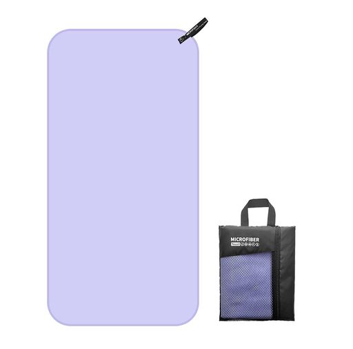 MORGEN SKY 速乾タオル スポーツタオル マイクロファイバー 超吸水 YUYI22(パープル,XL)