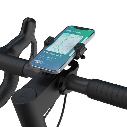 UPPEL自転車用スマホホルダー、3.5~7インチ対応万能スマートフォン固定器具、衝撃...