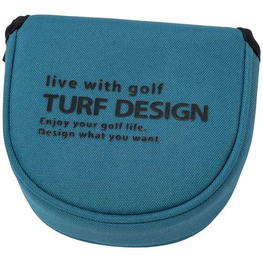 Putter - TURFDESIGNアドベンチャーシリーズパターカバー/マレットTDPC-BE70MBL