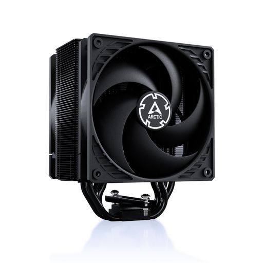 ARCTIC Freezer 36 (Black) シングルタワー CPU クーラー プッシュプル構成 圧力最適化 120 mm P12 PWM PST ファンx2 流体動圧軸受(FDB) 回転数 200~1800 rpm ヒートパイプ 4 本 MX-6