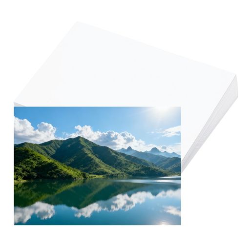 PATIKIL 5.8”x4.1” 光沢ステッカー用紙 50枚 インクジェット印刷用写真紙 即乾式写真印刷 150 G S M 粘着式印刷可能ステッカー 染料インク対応 インクジェット/レーざープリンター用