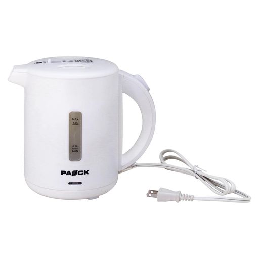 定格電圧(V):AC100 / 定格周波数(Hz):50/60 / 定格消費電力(W):900 満水容量(L):1 本体寸法(mm):W220xH200xD145 / 本体質量(g):870 / 電源コード長(m):1 本体材質:ポリプロピレン 付属品:取扱説明書
