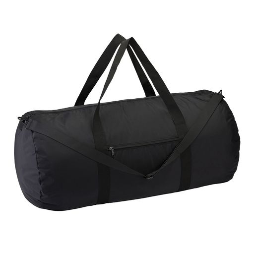 Men'S Bag - Vorspackダッフルバッグ24インチ折りたたみ式軽量ジムバッグインナーポケット付き旅行スポーツ用-ブラック