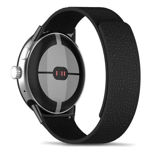 ⌚【対応モデル】シリコンバンドは磁気吸着設計を採用しており、Google Pixel Watch 4 45mm / Google Pixel Watch 3 45mmと互換性があります。 ⌚【食品級シリコン素材】このシリコン時計バンドは食品級シリコンを使用しており、環境にやさしく無臭です。防水・防湿性能を備え、触感が心地よく装着も簡単です。高品質のシリコン磁性素材を採用しているため、装着感が快適で、長さを柔軟に調節でき、手首にしっかりとフィットします。 ⌚【サイズと取り付け方法】シリコン磁気吸着バンドは強力磁石設計を採用しており、手首に安定かつしっかりとフィットします。滑落の心配がなく、安全で信頼できる装着体験を提供します。ストラップの両側にはカスタムコネクタが装備されており、追加のツールなしで簡単に取り付けることができます。サイズ仕様: 最小バンド長 (11cm / 4.33 インチ) + ダイヤルの長さ、最大バンド長 (18cm / 7.09 インチ) + ダイヤルの長さ。