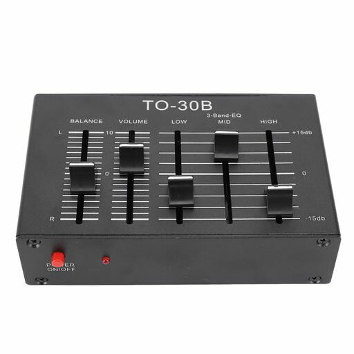 乐天商城 - Zerodis3バンドイコライザーステレオハイミディアム低音バランスバランスボリュームコントロールプリアンプは、NE5532サーキットを使用します