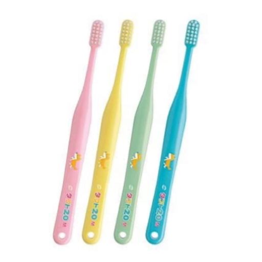 タフト20 混合歯列期用(6~12歳) カラー:アソート ヘッド:プレミアムソフト 入り数:4本